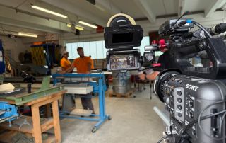 Blick hinter die Kulissen – Imagefilm Dreh in der Werkstatt