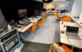 Blick hinter die Kulissen